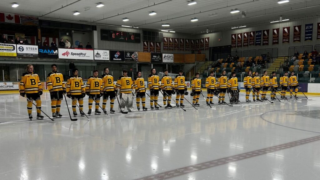 Power-play pushes Border Bruins to Game 2 Mowat Cup win