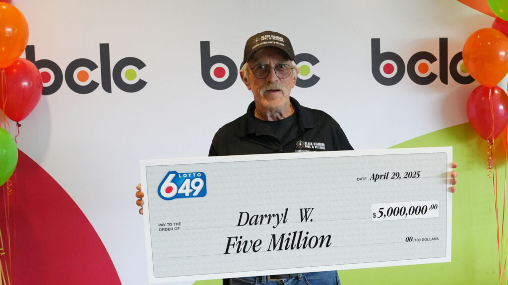 “This can’t be real” Prince George resident wins $5 million on Lotto 6/49 draw