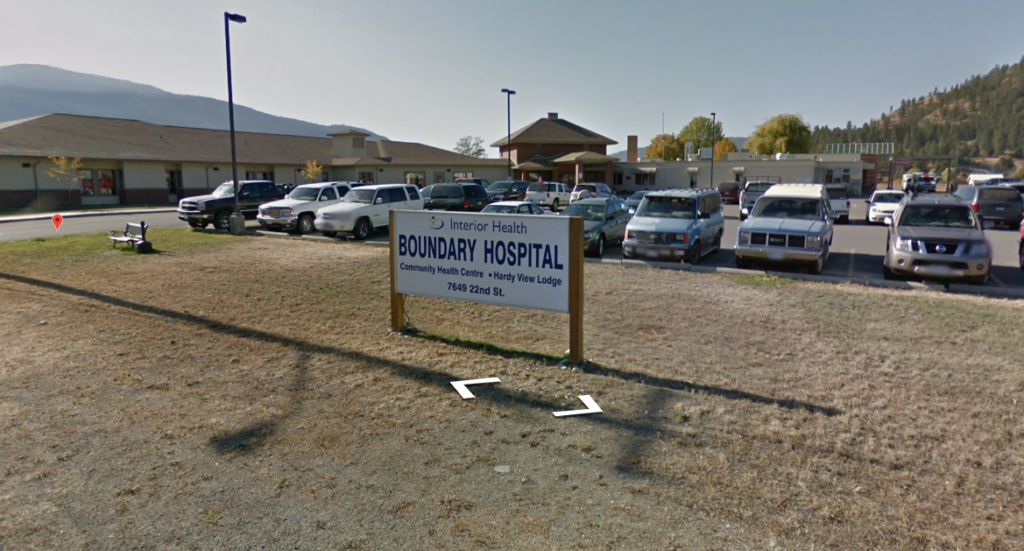 Boundary District Hospital emergency department currently out of service