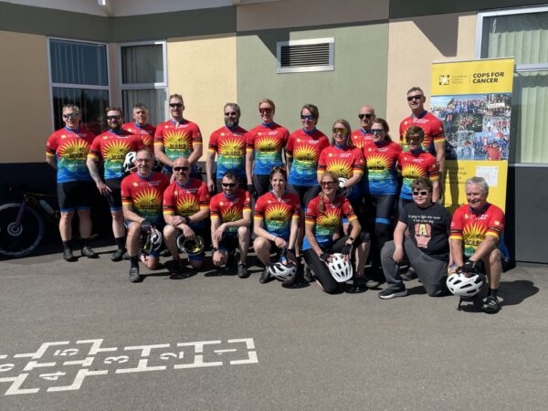 Canadian Cancer Society hosts Cops for Cancer Tour de North kick off event