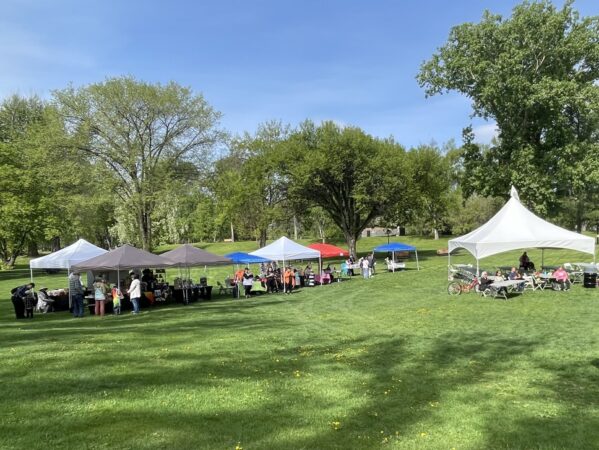 Prince George residents walk against MS