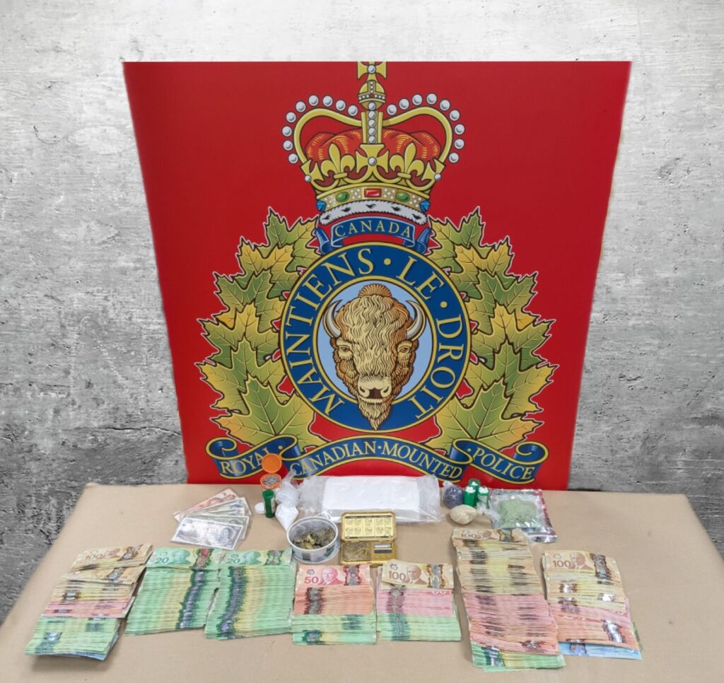 Over $70,000 in Cash Seized with Drugs by Quesnel RCMP