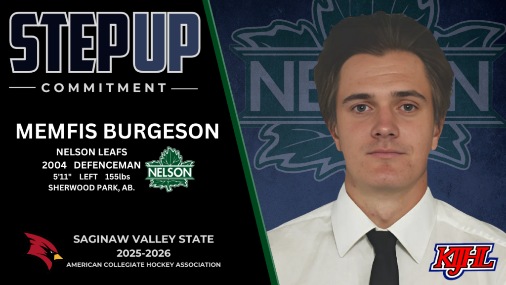 Leafs’ Burgeson to play for ACHA’s Saginaw Valley State