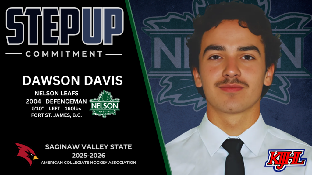 Leafs’ Davis commits to ACHA Saginaw Valley State