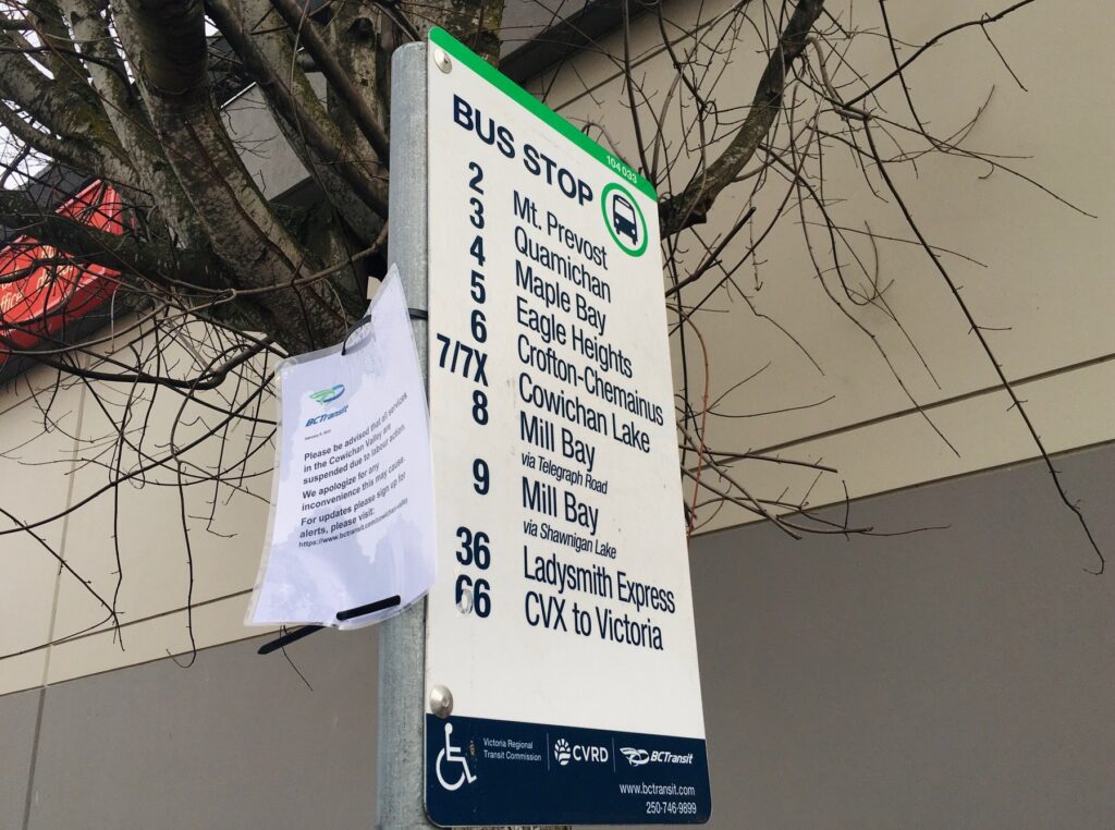 Cowichan transit workers remain on strike after rejecting company offer