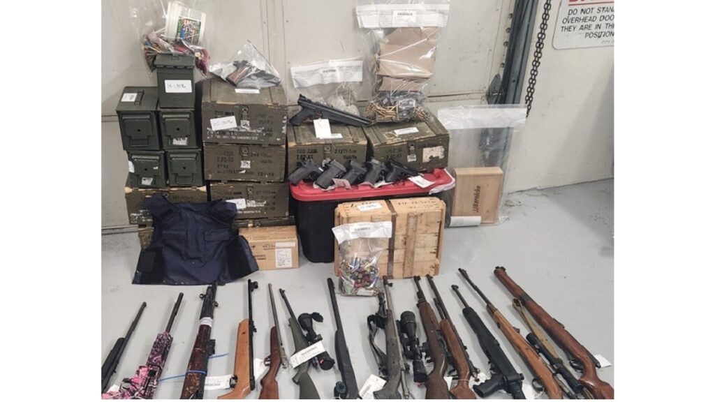 Nanaimo man charged with six firearms offences