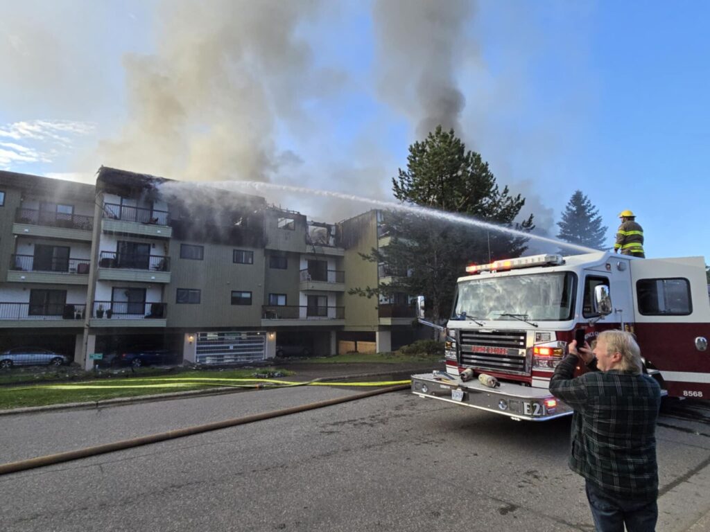 24 apartment units sustain damage following early morning fire in PG