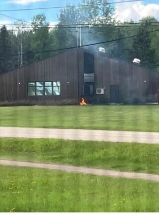 Police in the Northern Rockies nab suspect who set RCMP detachment on fire