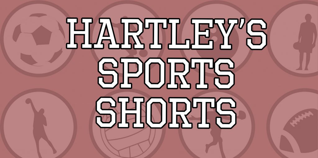 Hartley’s Sports Shorts; Tuesday, January 27th