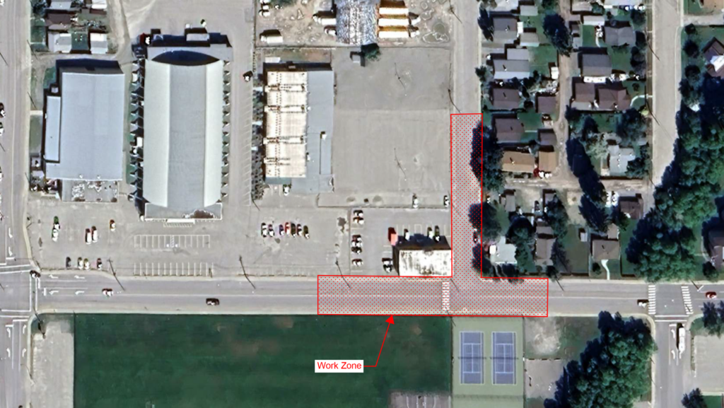 Traffic to be impacted for shelter project