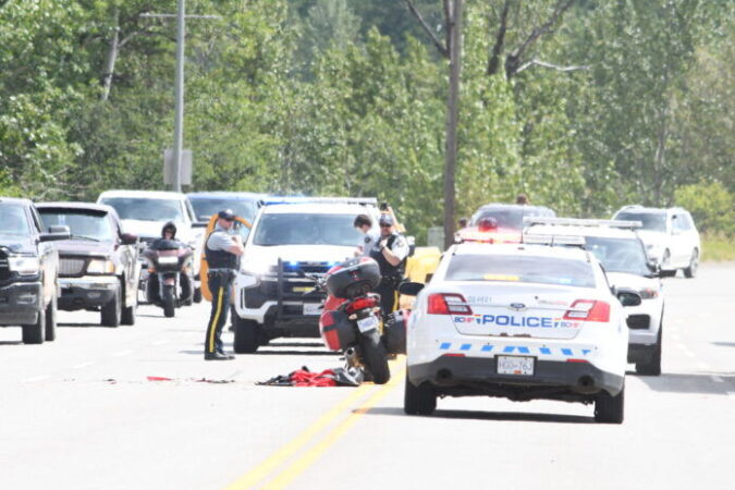 Two taken to hospital following MVI on Highway 97