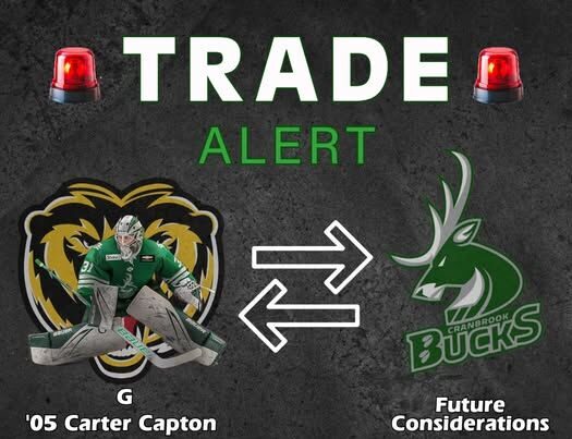 Bucks trade away goalie