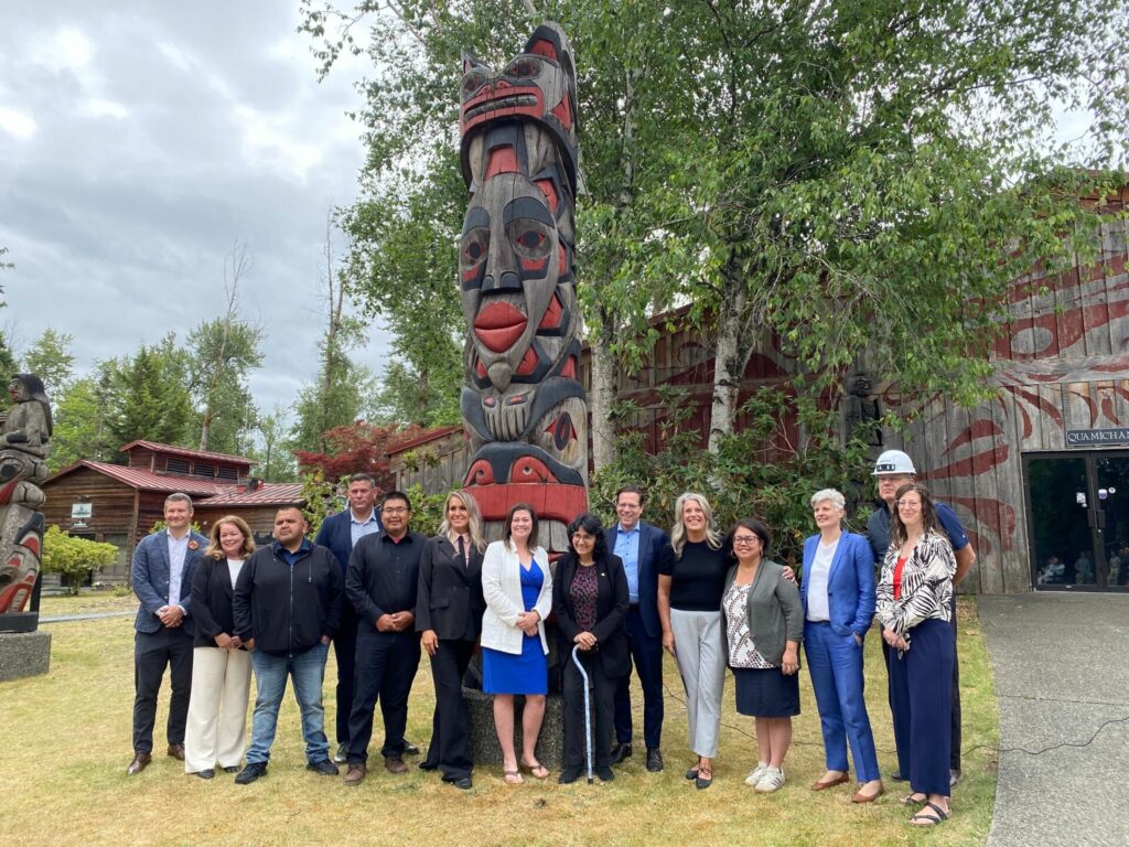 Major investment in housing and infrastructure coming to Malahat Nation and Cowichan Tribes 