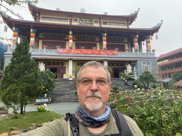 American Doctor riding from Prince George to Alaska to spread message of peace