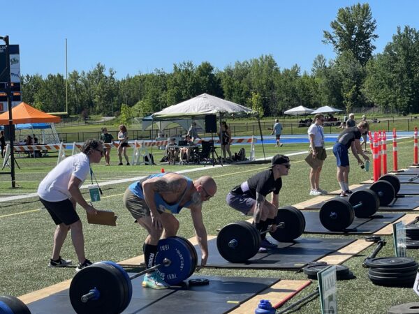Athletes battling the heat with CrossFit at PG’s Masich Place Stadium
