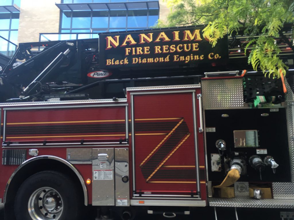 Nanaimo woman rescued by firefighters after falling in Pipers Lagoon Park