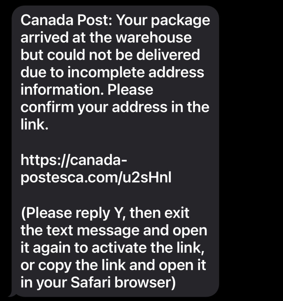 Canada Post and RCMP scam targeting Nelson residents