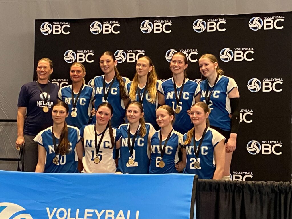 Stellar season for Nelson Volleyball Club 17U