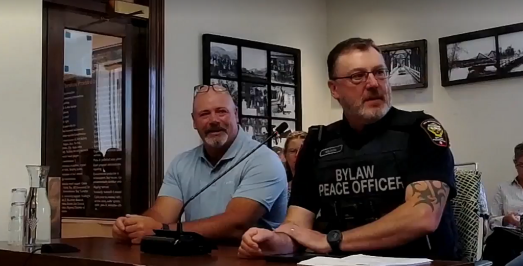 Bylaw on alert for temporary shelters