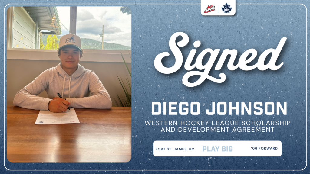 Fort Saint James hockey player signs with Penticton Vees