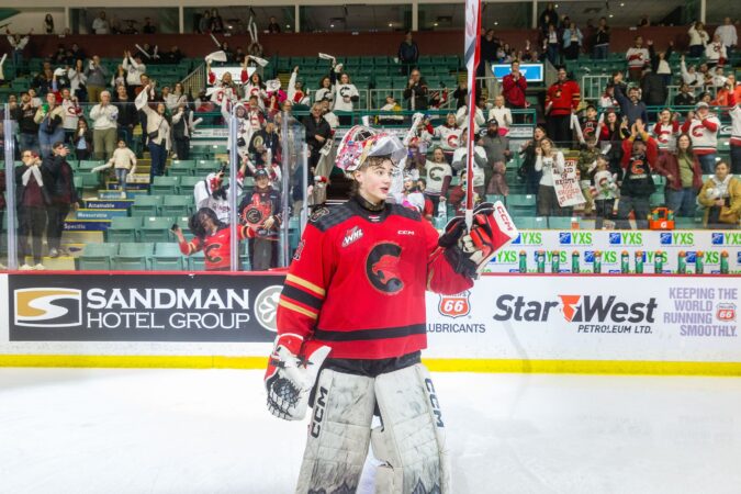 Ravensbergen becomes a Shark after being selected in round one of the NHL draft