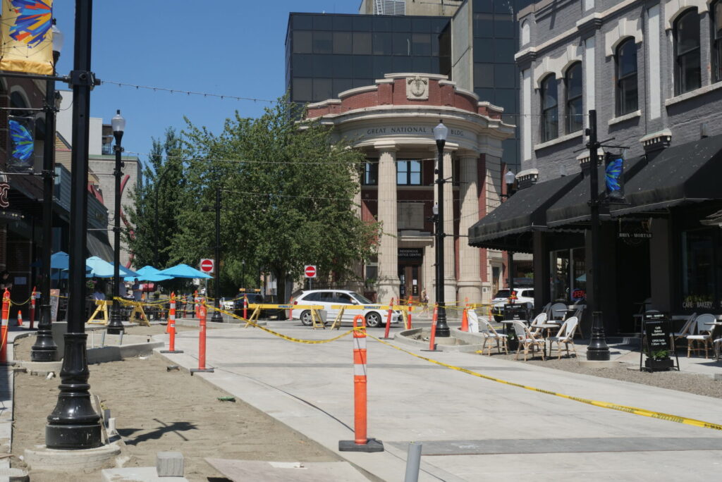 Construction on Commercial Street nearing wrap up 