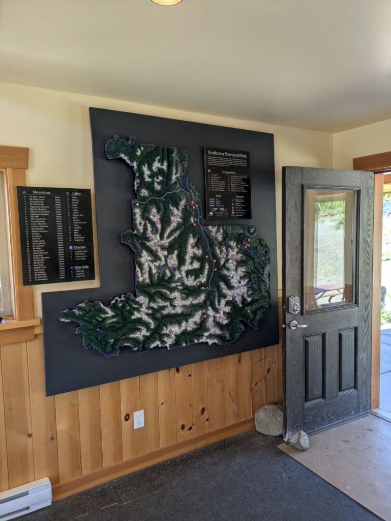 Strathcona Wilderness Institute celebrates 30th anniversary with new 3D map