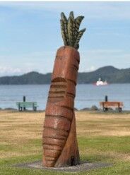 District of Port Hardy unveils newly carved “Carrot” 