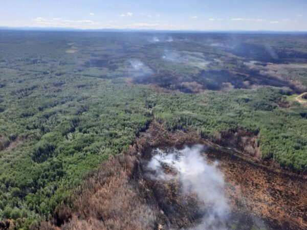 Precipitation helping keep wildfire situation steady in the PG Fire Centre