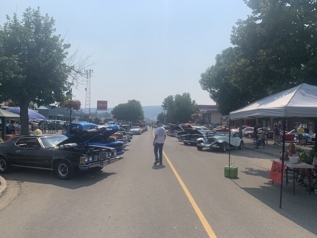 a hot weekend in store in 100 mile house