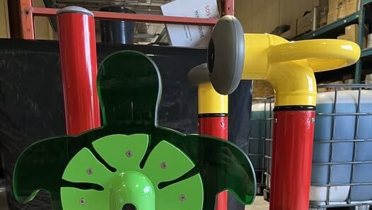 Parts arrive for spray park upgrade