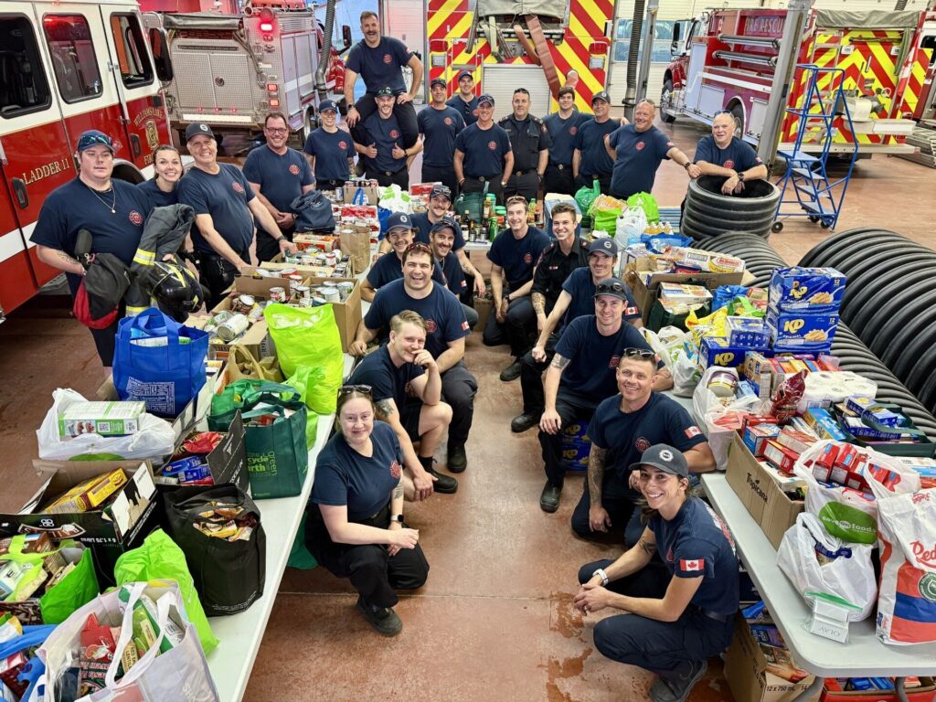 Spirit Of Giving Shown During Christmas In July Food Drive In Williams Lake