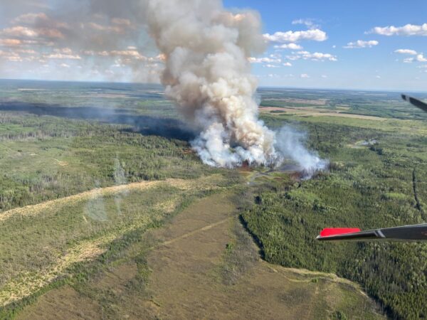 Mother Nature aiding in wildfire suppression across PG Fire Centre