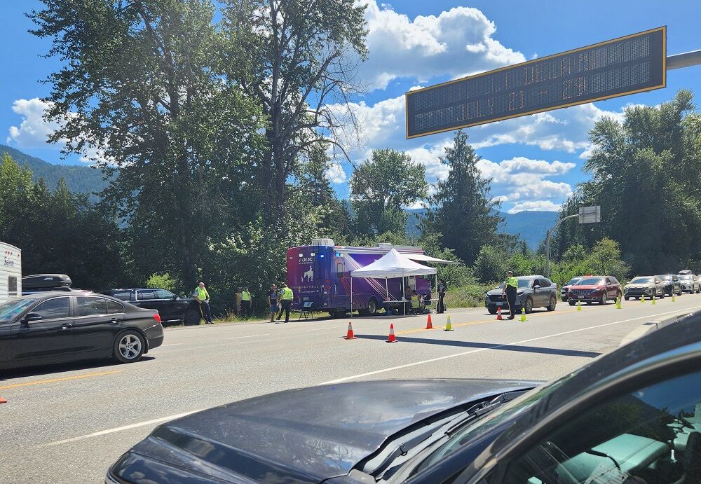 Police issue over 800 tickets as part of Shambhala blitz