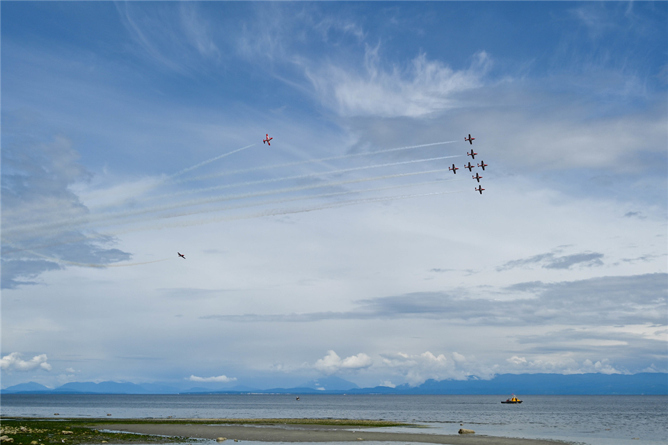 Snowbirds to fly over Nanaimo for the first time in six years