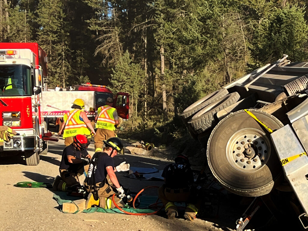 South Country Firefighters respond to single-vehicle rollover