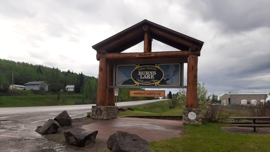 Frank Varga leaving the Burns Lake Community Forest