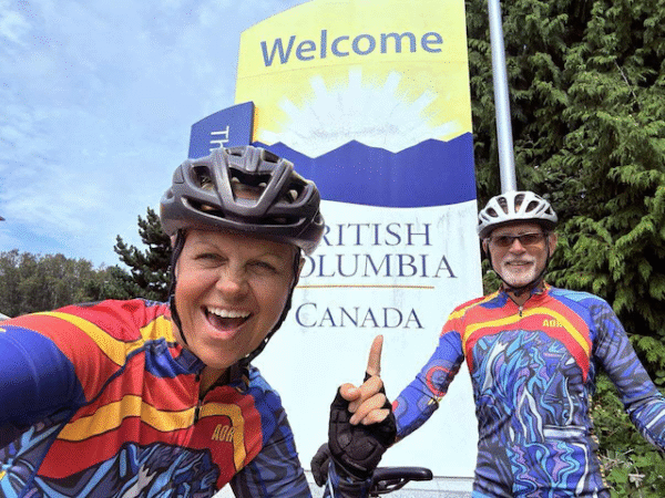 Alberta couple make stop in PG during final leg of 9,100 kilometre cycling fundraiser