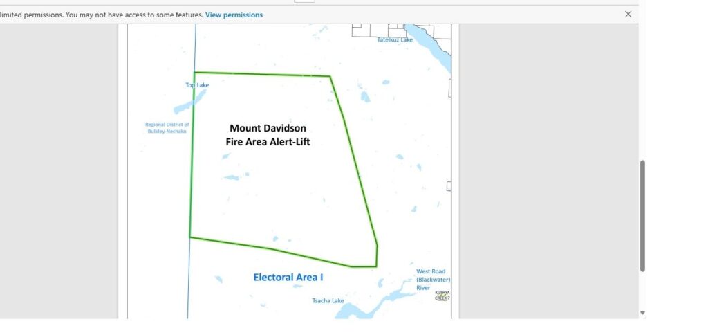 Mount Davidson Fire Area Evacuation Alert lifted