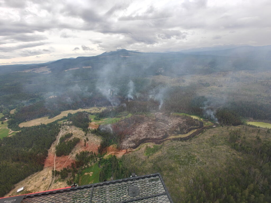Cooler Weather Has Slowed Most Cariboo Wildfires