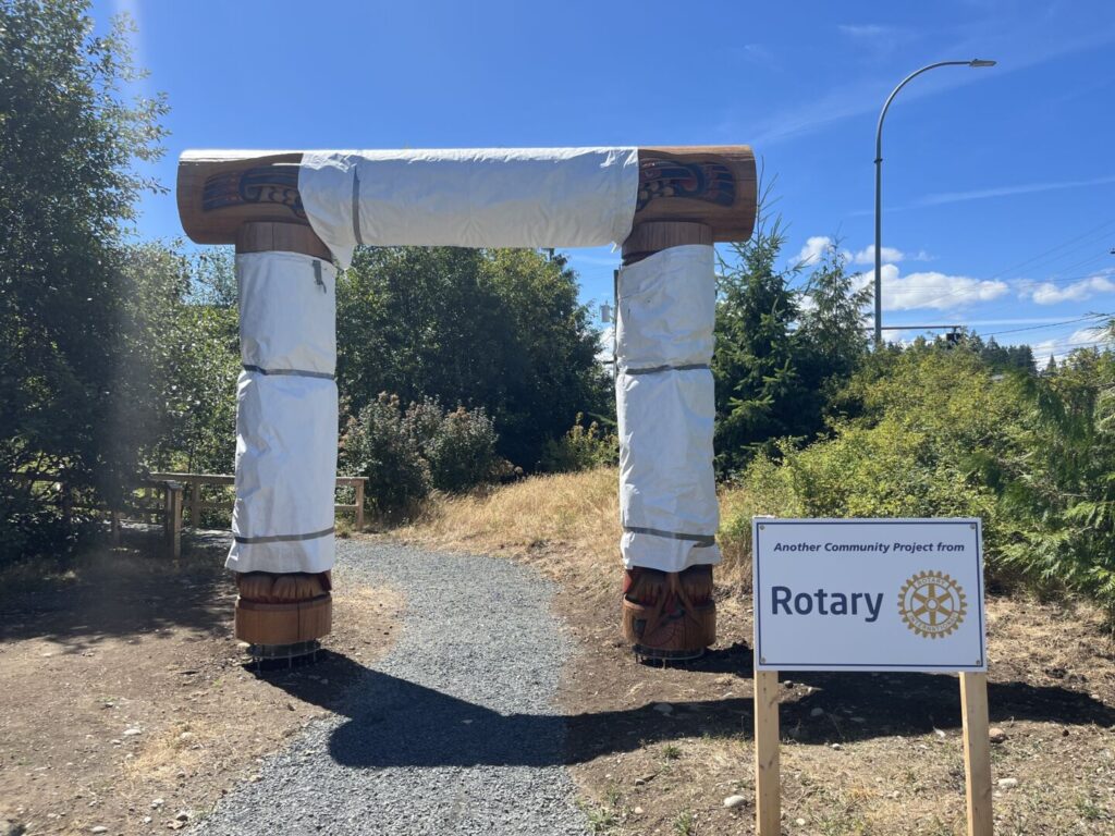 Rotary Club of Campbell River to hold ceremony for revitalized entrance to Raven Park and Baikie Island