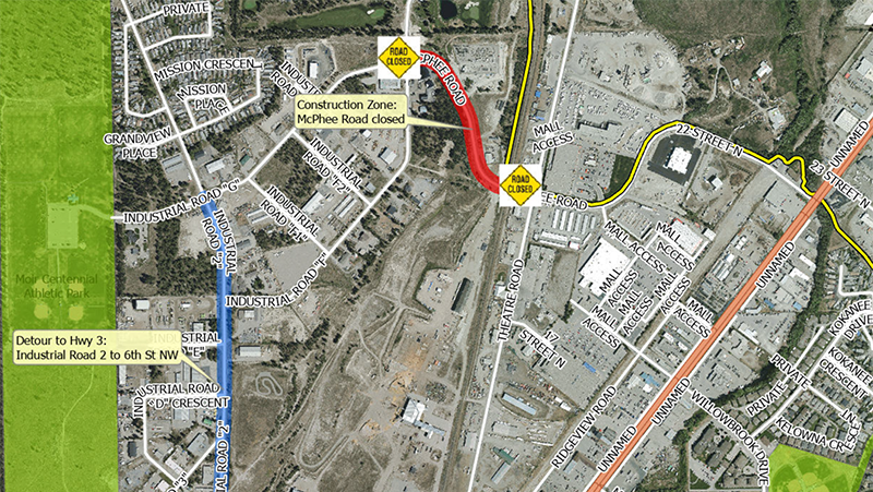 McPhee Road improvements underway soon