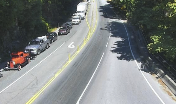 Accident in Goldstream Park closes Malahat