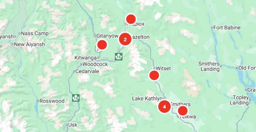 Bulkley Valley communities lose power
