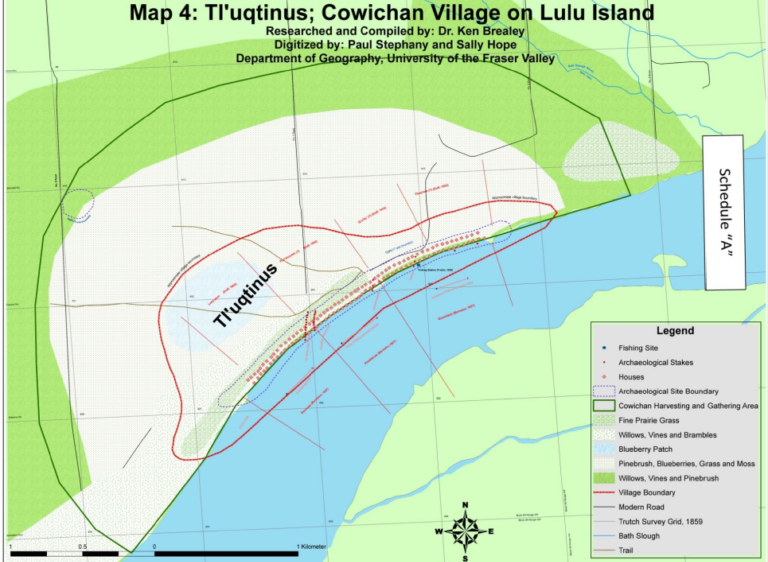 Quw’utsun awarded land and fishing rights at former village site