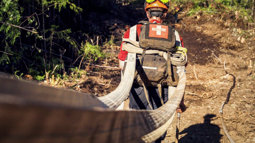 Wesley Ridge wildfire held at 588 hectares
