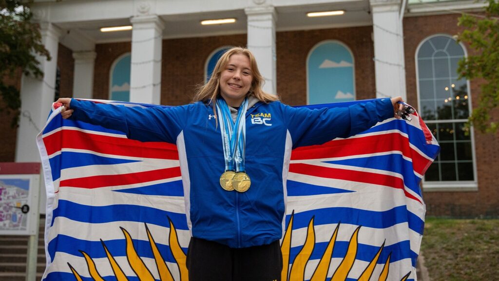Williams Lake wrestler puts up pair of golden performances to cap off Canada Summer Games