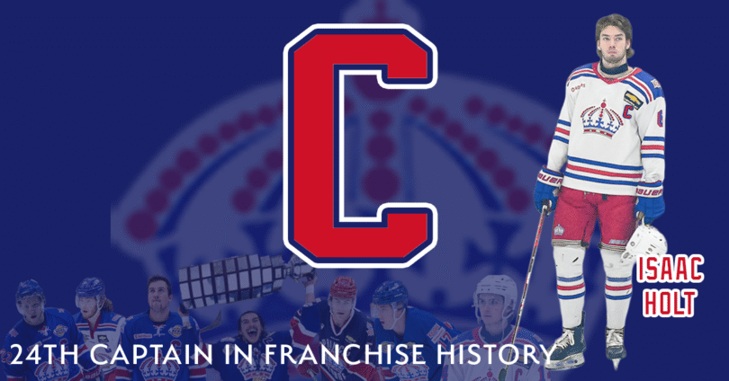 Spruce Kings name Isaac Holt Captain for 2025-26