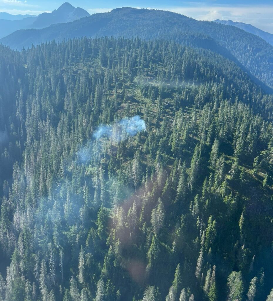 All Vancouver Island wildfires either being held or under control