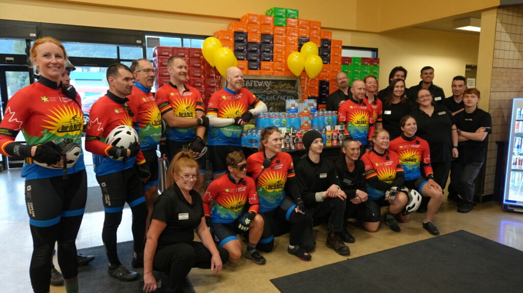 Cops for Cancer Tour de North reach the halfway point